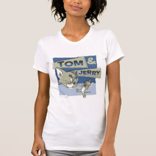 Tom and Jerry Scaredey Mouse T-Shirt