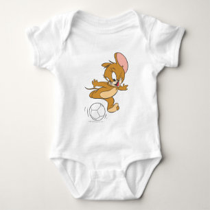 Tom and Jerry Soccer (Football) 2 Baby Bodysuit