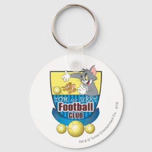 Tom and Jerry Soccer (Football) 5 Key Ring