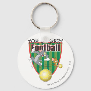 Tom and Jerry Soccer (Football) 6 Key Ring