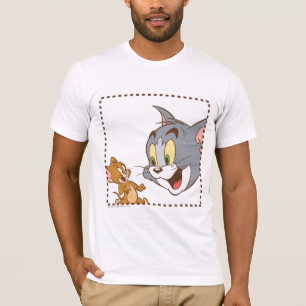 Tom and Jerry Stamp T-Shirt