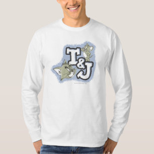 Tom and Jerry T&J Logo T-Shirt