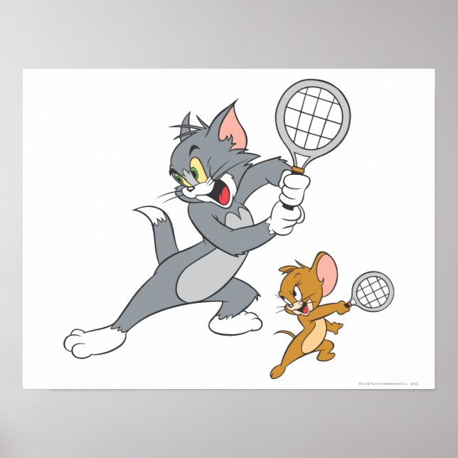 Tom and Jerry Tennis Stars 1 Poster (Front)