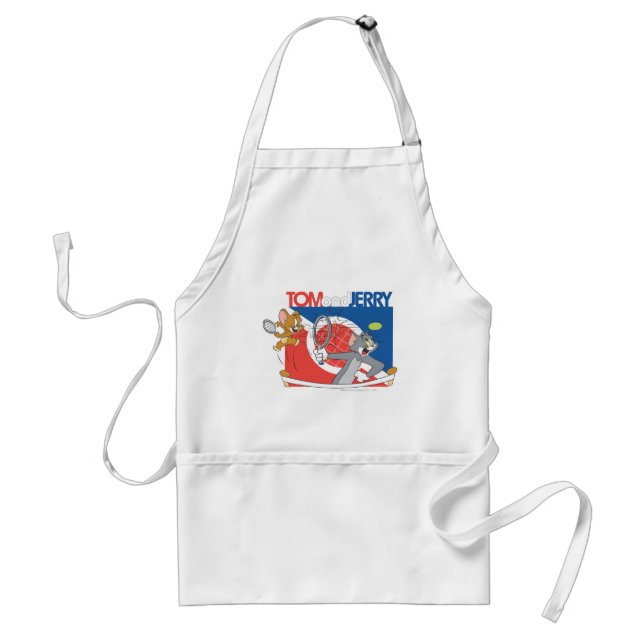 Tom and Jerry Tennis Stars 4 Standard Apron (Front)