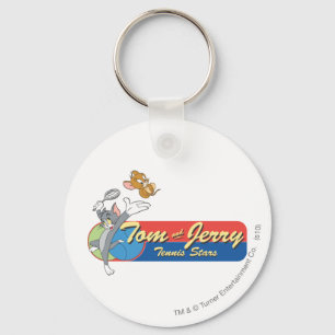 Tom and Jerry Tennis Stars 6 Key Ring