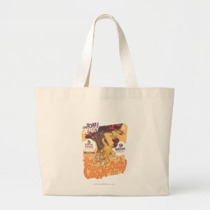 Tom and Jerry The Cats Me-Ouch Large Tote Bag