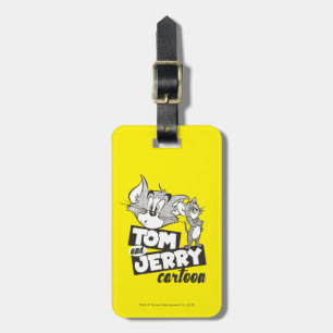 Tom And Jerry Tom And Jerry Cartoon Luggage Tag