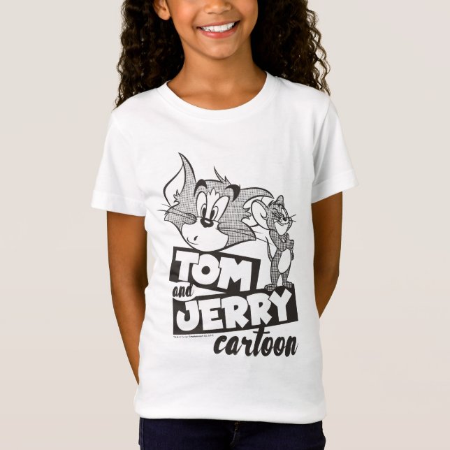 Tom And Jerry | Tom And Jerry Cartoon T-Shirt (Front)