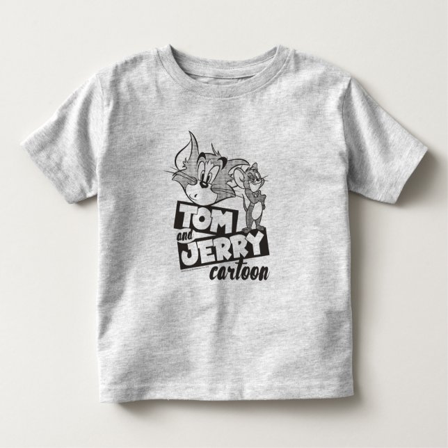 Tom And Jerry | Tom And Jerry Cartoon Toddler T-Shirt (Front)