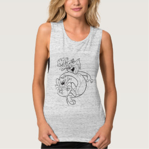 Tom And Jerry   Tom And Jerry Laughing T-Shirt