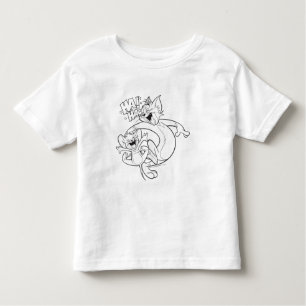 Tom And Jerry Tom And Jerry Laughing Toddler T-Shirt