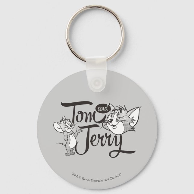 Tom And Jerry | Tom And Jerry Looking Sweet Key Ring (Front)