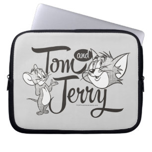 Tom And Jerry   Tom And Jerry Looking Sweet Laptop Sleeve