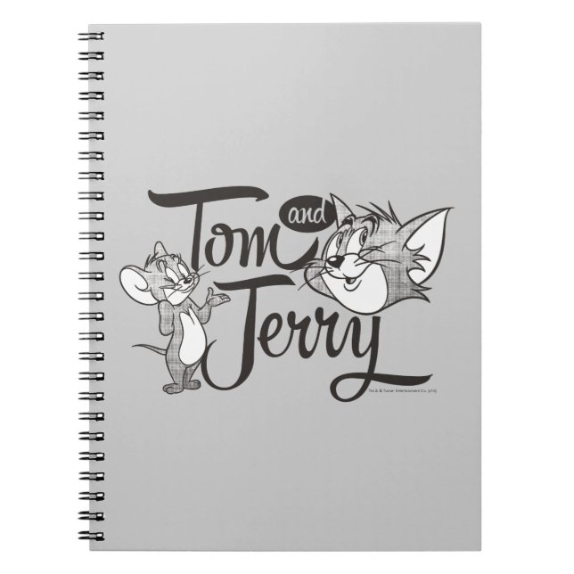Tom And Jerry | Tom And Jerry Looking Sweet Spiral Notebook (Front)