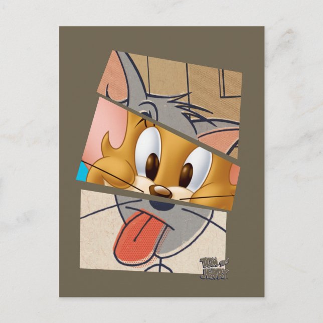 Tom And Jerry | Tom And Jerry Mashup Postcard (Front)