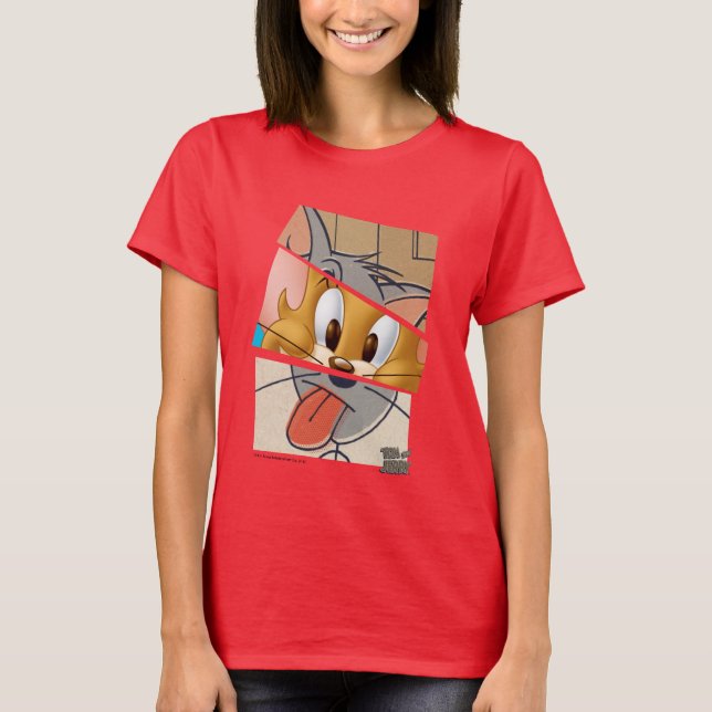 Tom And Jerry | Tom And Jerry Mashup T-Shirt (Front)