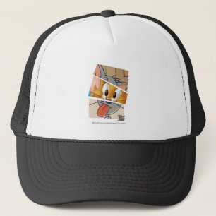 Tom And Jerry Tom And Jerry Mashup Trucker Hat