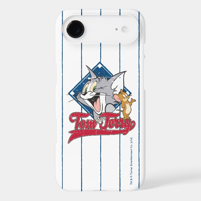 Tom And Jerry | Tom And Jerry On Baseball Diamond Case-Mate iPhone Case (Back)
