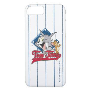 Tom And Jerry   Tom And Jerry On Baseball Diamond Case-Mate iPhone Case
