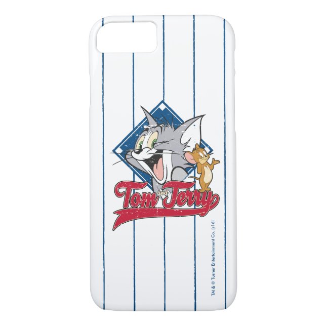 Tom And Jerry | Tom And Jerry On Baseball Diamond Case-Mate iPhone Case (Back)