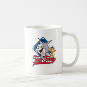 Tom And Jerry Tom And Jerry On Baseball Diamond Coffee Mug