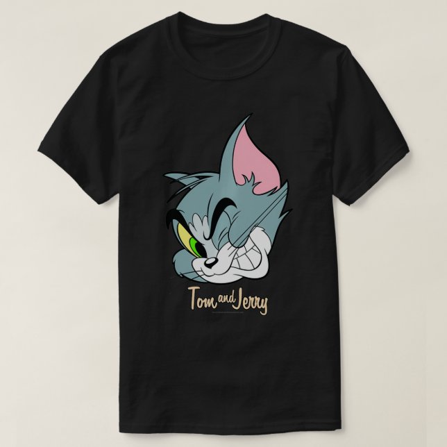 Tom And Jerry Tom Cat Big Face Pullover  (Design Front)