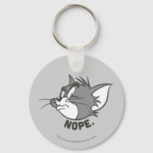Tom And Jerry Tom Says Nope Key Ring
