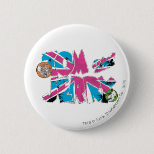 Tom and Jerry UK Overload 6 Cm Round Badge