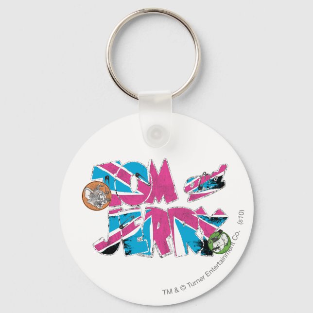 Tom and Jerry UK Overload Key Ring (Front)