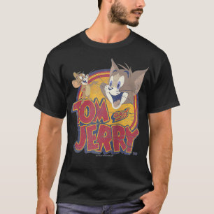 Tom and Jerry Water Damaged colours T-Shirt