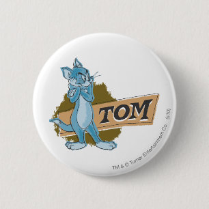 Tom Attitude Logo 6 Cm Round Badge