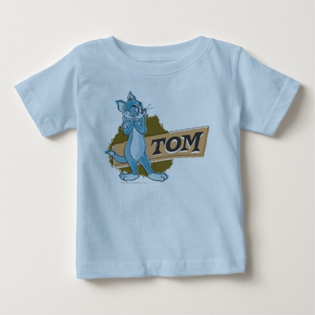 Tom Attitude Logo Baby T-Shirt (Front)