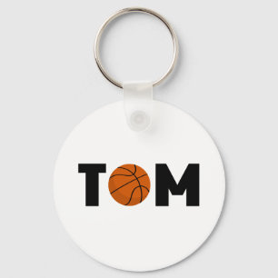 Tom Basketball Key Ring