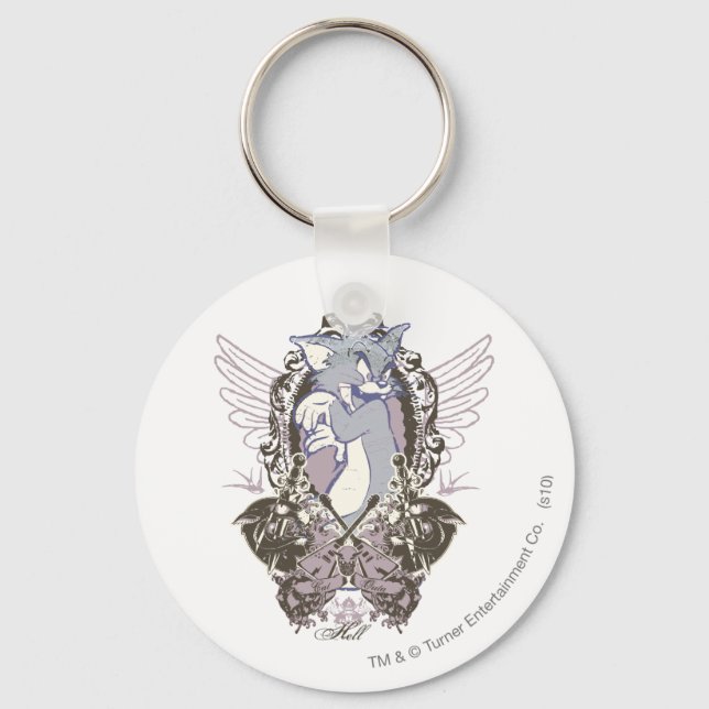 Tom Cat Outa Hell Key Ring (Front)