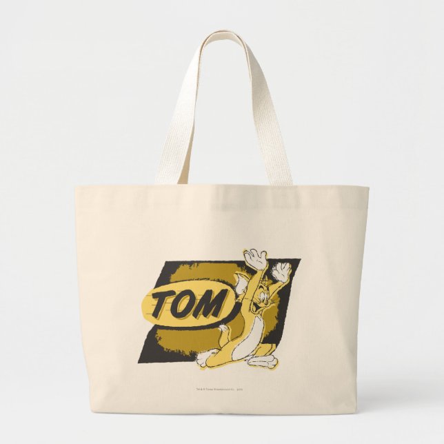 Tom Chasing Large Tote Bag (Front)