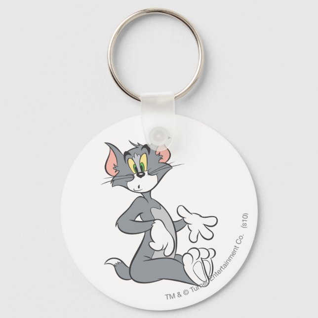 Tom Confused Key Ring (Front)