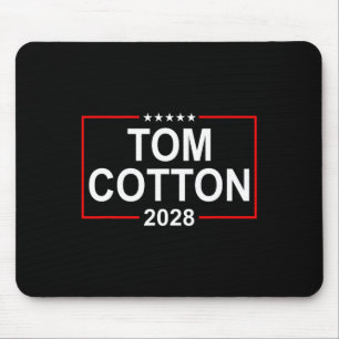 Tom Cotton 2028 Presidential Election Usa Flag Rep Mouse Pad