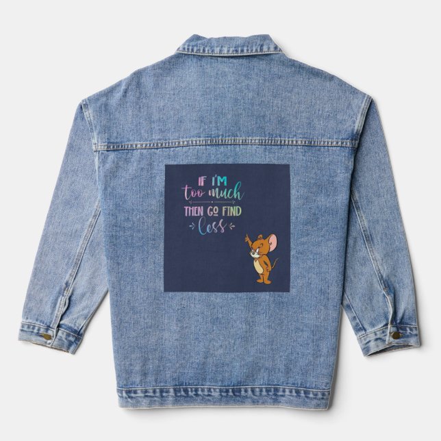 "Tom"  Denim Jacket (Back)