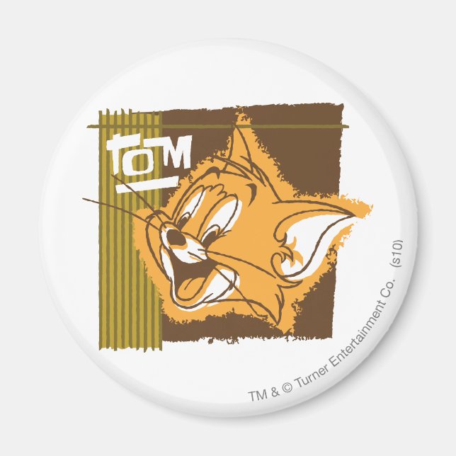 Tom Happy Face Magnet (Front)