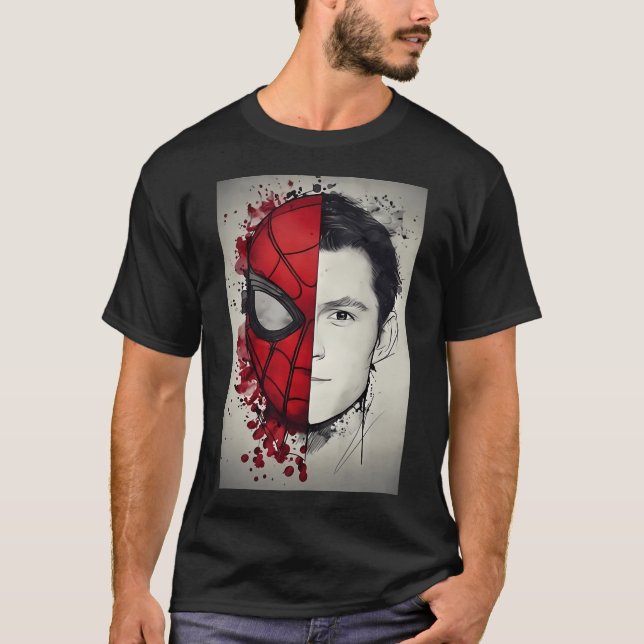 Tom Holland Drawing T-Shirt (Front)