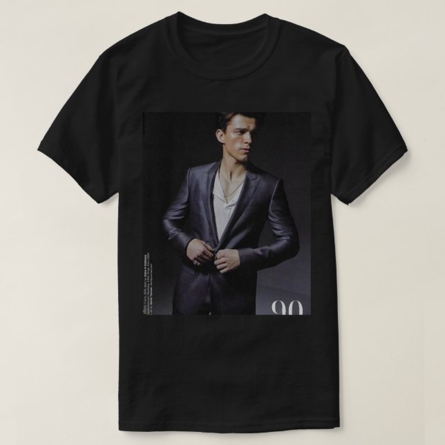 Tom Holland GQ British Photoshoot Outtake T-Shirt (Design Front)