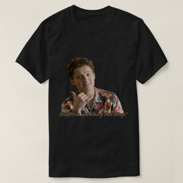 Tom Holland GQ Interview  T-Shirt (Design Front)
