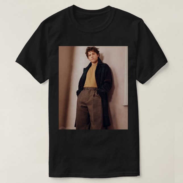 Tom Holland GQ Man of The Year  T-Shirt (Design Front)