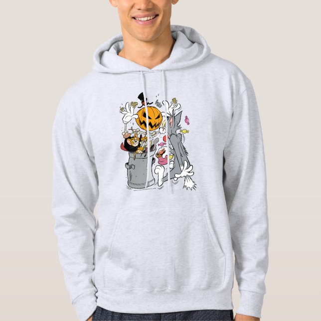 Tom & Jerry | Boo to Tom Hoodie (Front)