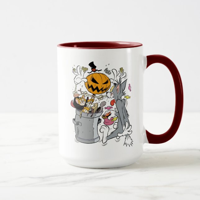 Tom & Jerry | Boo to Tom Mug (Right)