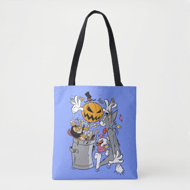 Tom & Jerry | Boo to Tom Tote Bag (Front)