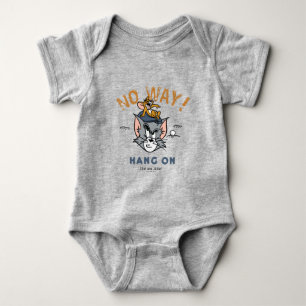 Tom & Jerry Golfing "No Way" Baby Bodysuit