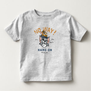 Tom & Jerry Golfing "No Way" Toddler T-Shirt