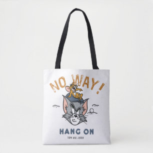 Tom & Jerry Golfing "No Way" Tote Bag