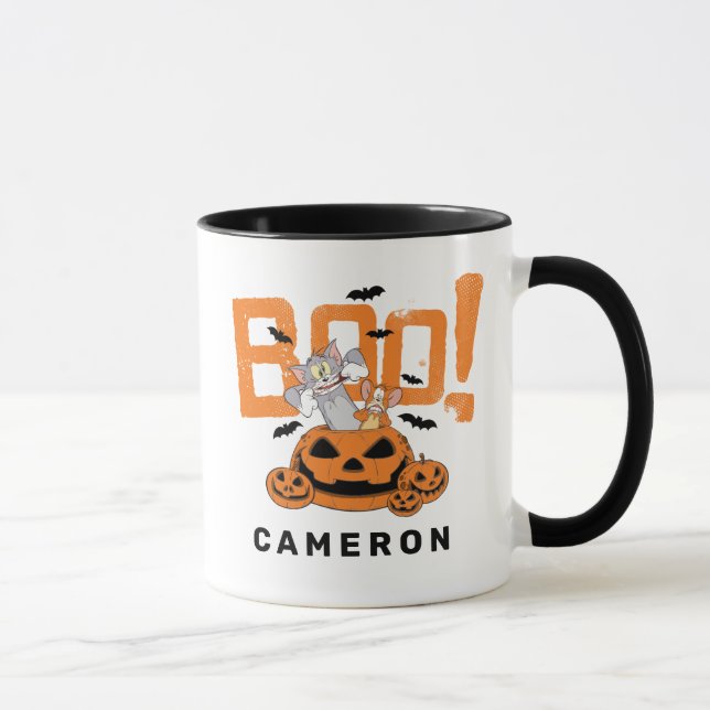 Tom & Jerry | Happy Halloween Boo Mug (Right)